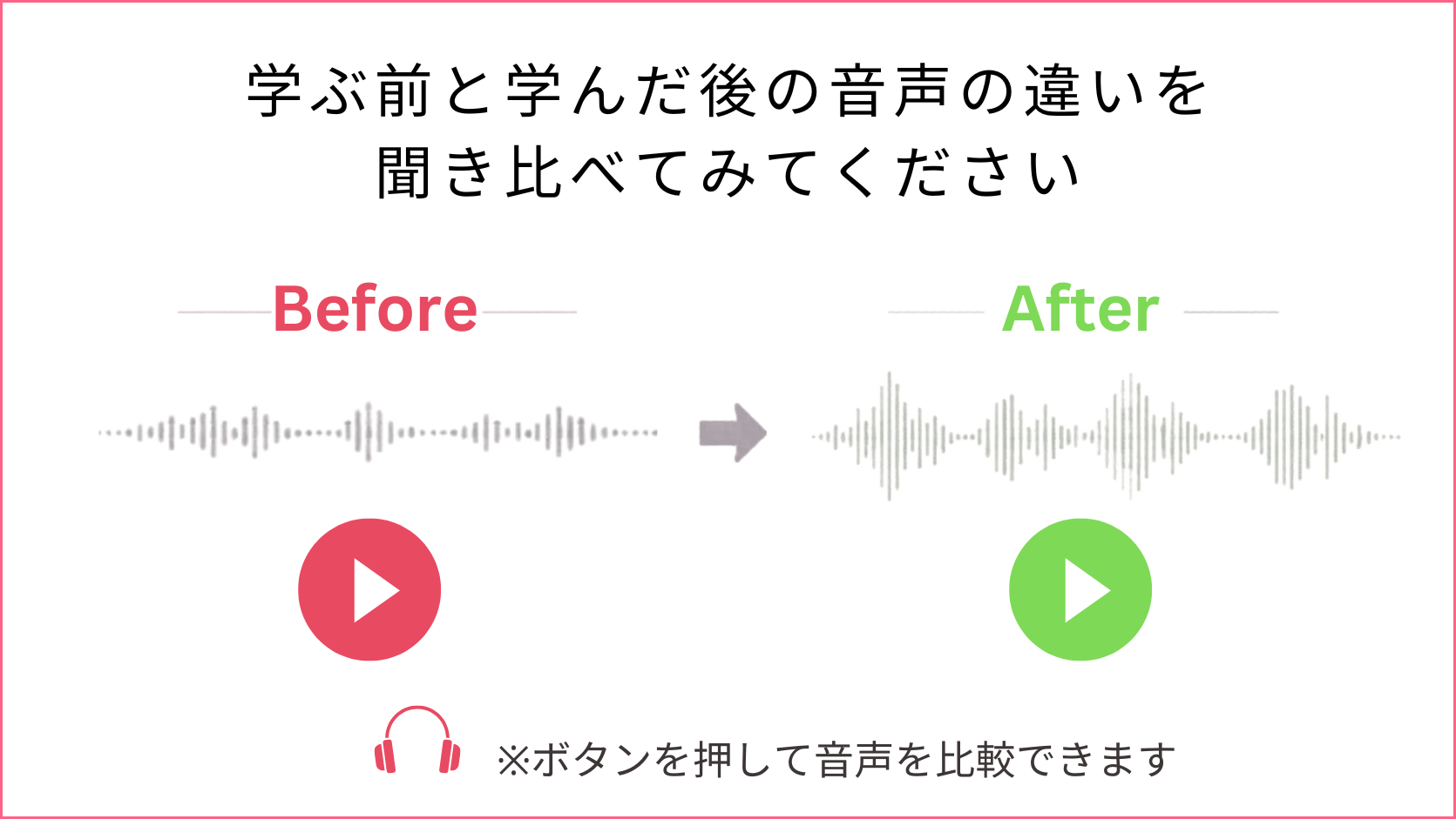 SKさん 英語発音ビフォーアフター